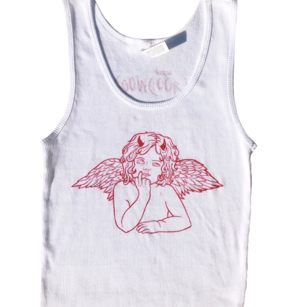 Badwood x Goodwood Cropped Tank